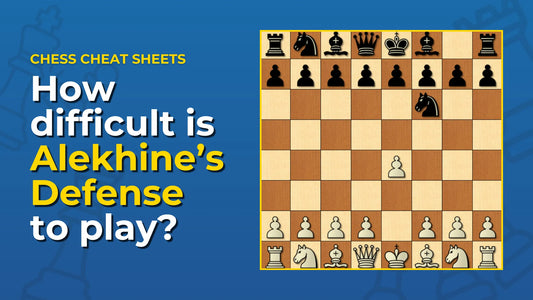 How Difficult Is Alekhine's Defense Chess Opening To Play?