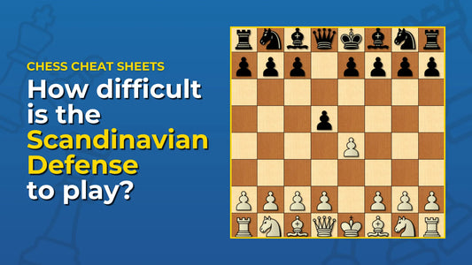 How-Difficult-Is-The-Scandinavian-Defense-Chess-Opening-To-Play Chess Cheat Sheets
