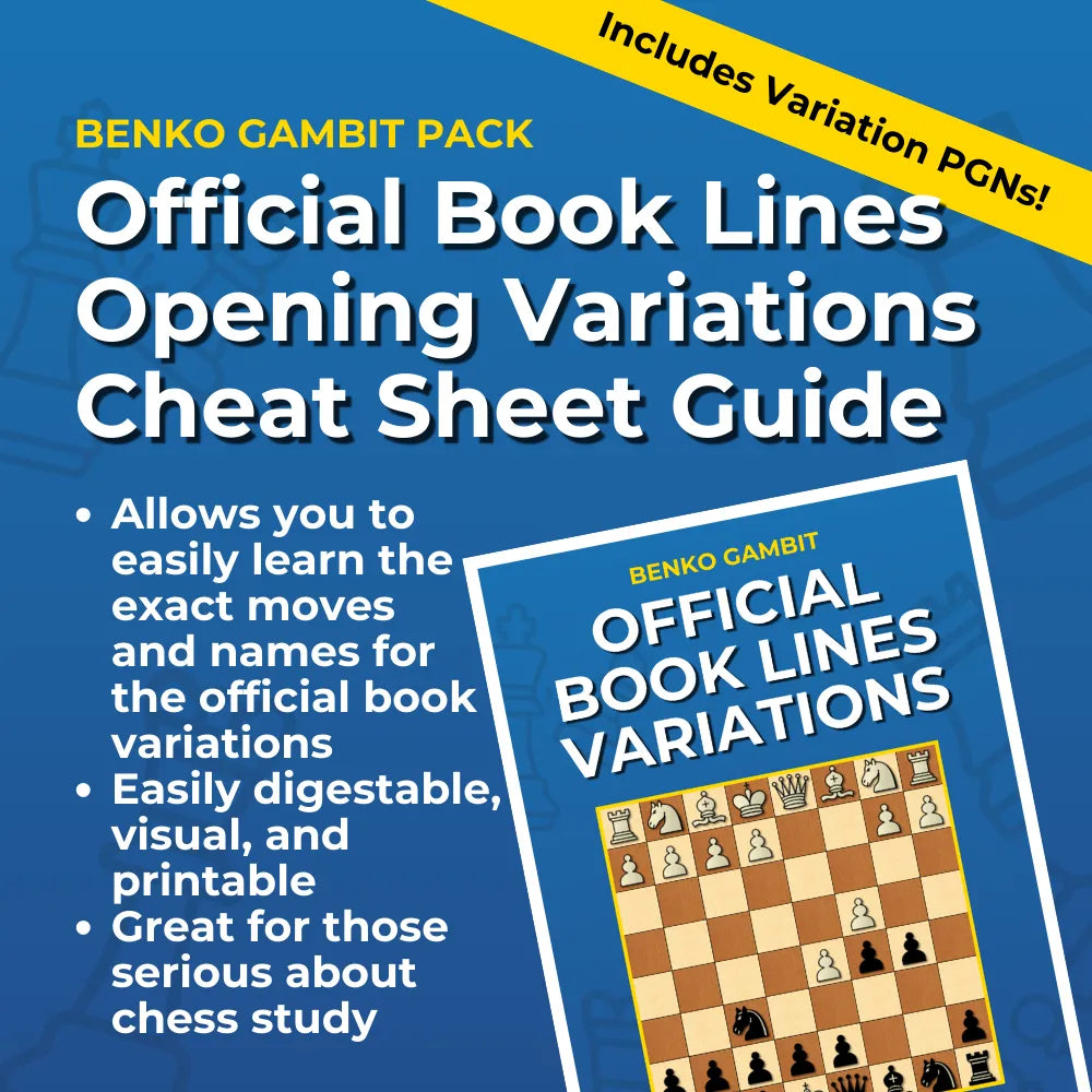 Benko Gambit - Complete Chess Opening Toolkit | Opening Guides and Puzzles