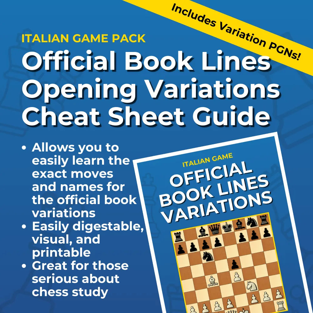 Italian Game - Complete Chess Opening Toolkit | Opening Guides and Puzzles
