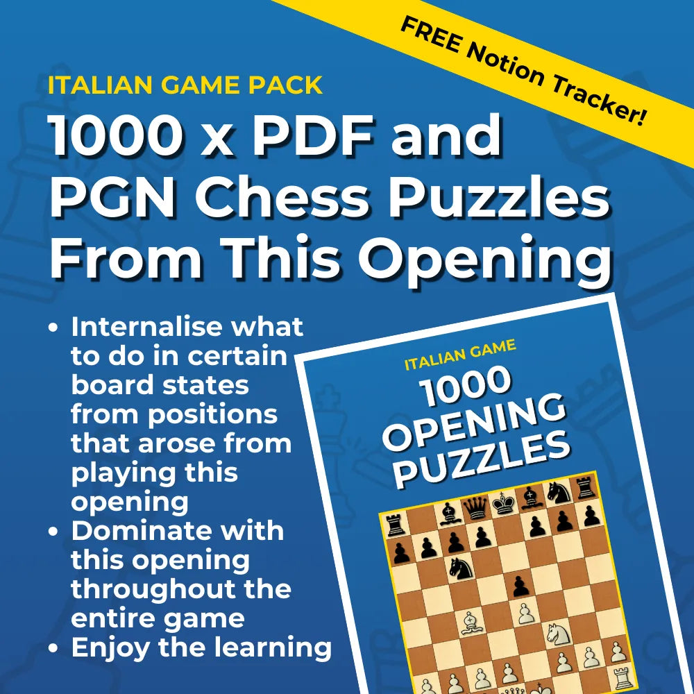 Italian Game - Complete Chess Opening Toolkit | Opening Guides and Puzzles
