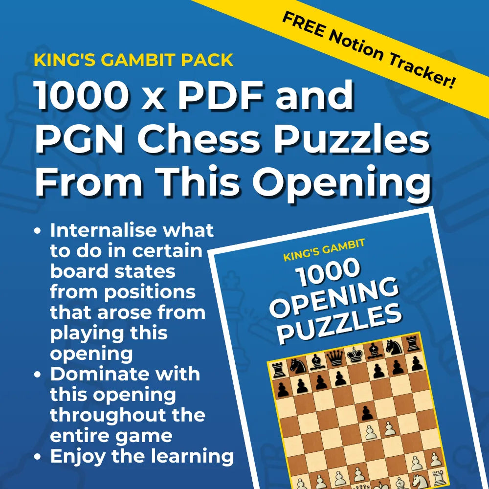 King's Gambit - Complete Chess Opening Toolkit | Opening Guides and Puzzles
