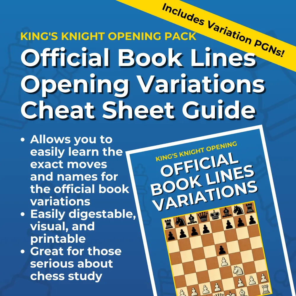 King's Knight Opening - Complete Chess Opening Toolkit | Opening Guides and Puzzles