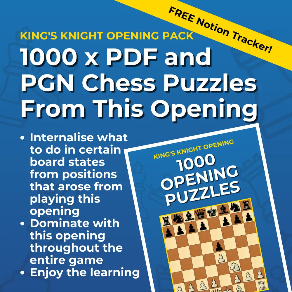 King's Knight Opening - Complete Chess Opening Toolkit | Opening Guides and Puzzles
