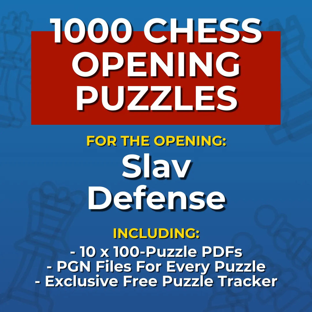 1000 Slav Defense Puzzles - Visual PDF Chess Opening Puzzles For The Slav Defense Chess Cheat Sheets