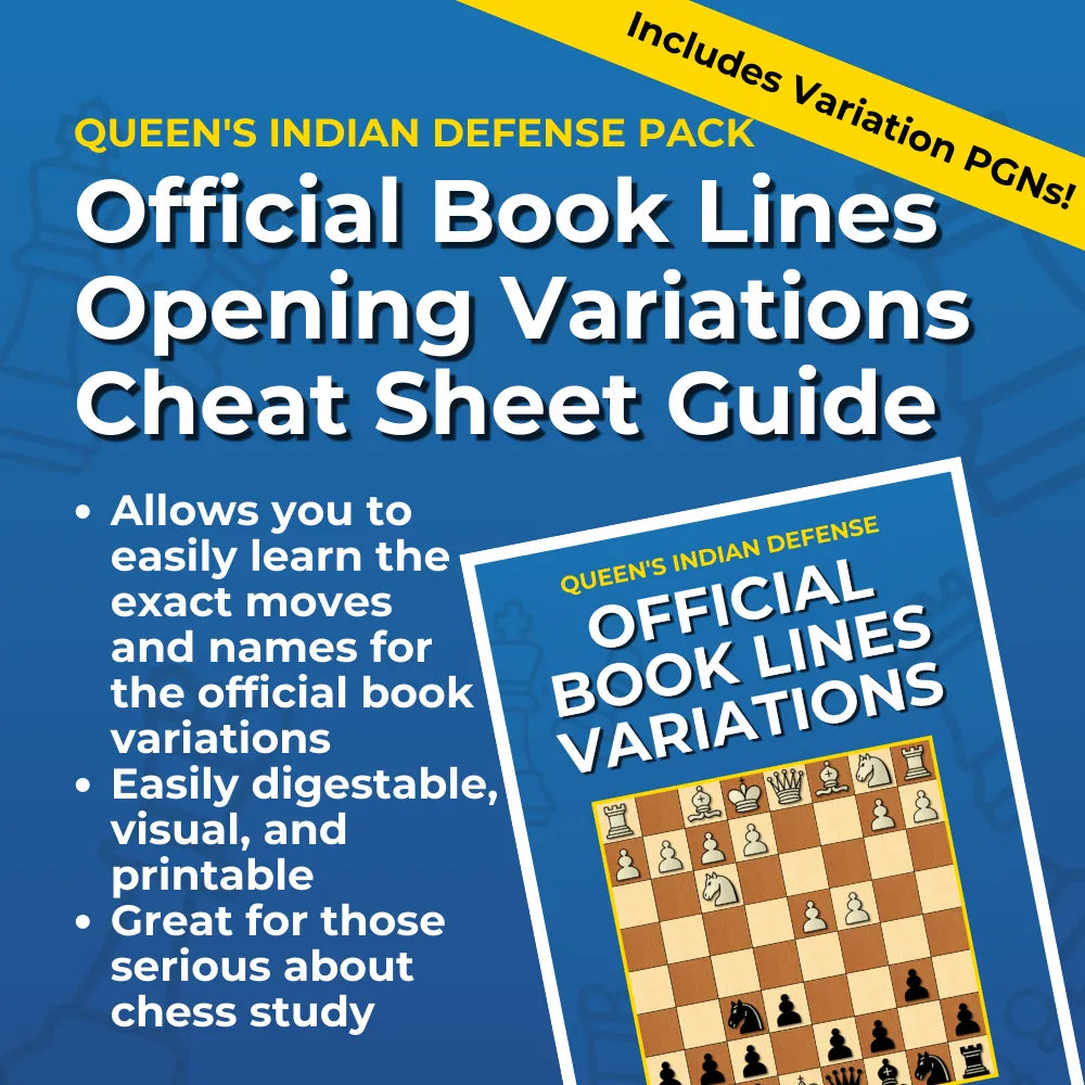 Queen's Indian Defense - Complete Chess Opening Toolkit | Opening Guides and Puzzles