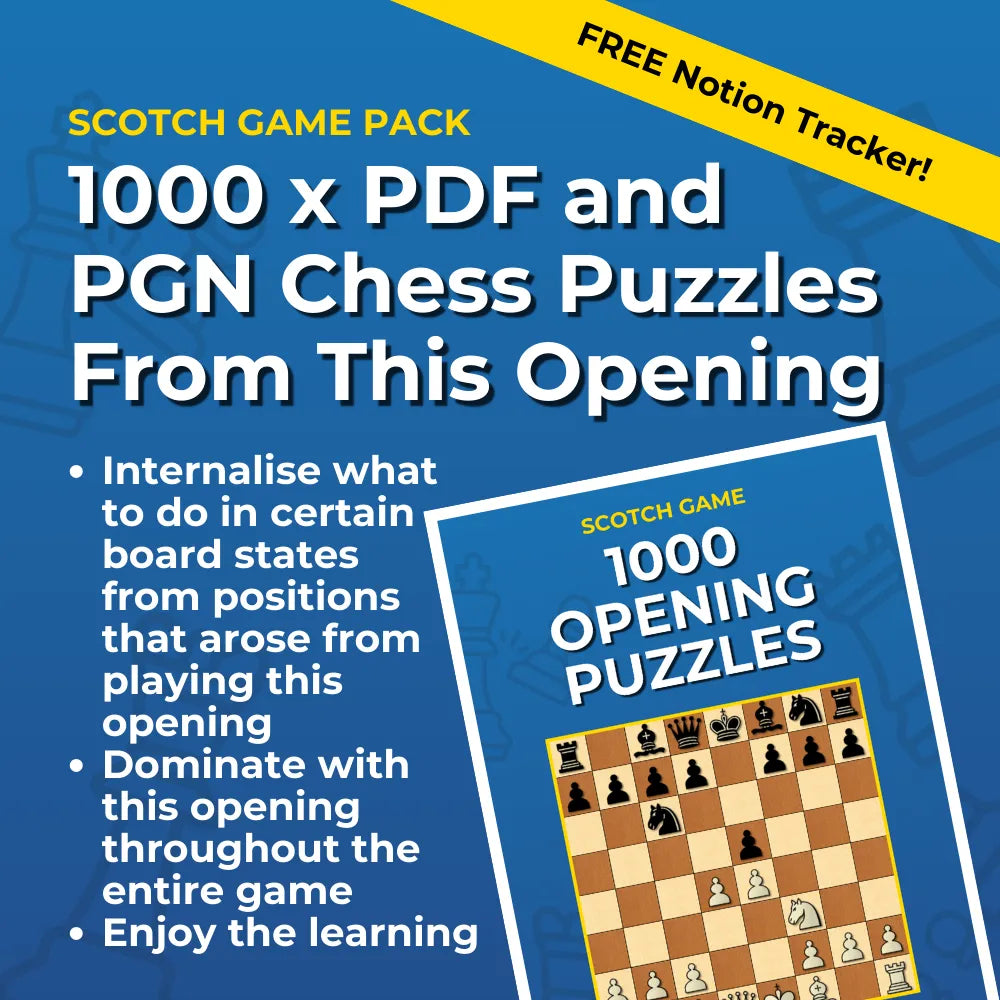 Scotch Game - Complete Chess Opening Toolkit | Opening Guides and Puzzles