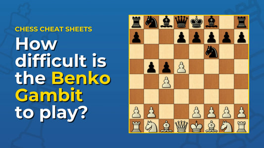 How-Difficult-Is-The-Benko-Gambit-Chess-Opening-To-Play Chess Cheat Sheets