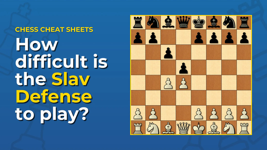 How-Difficult-Is-The-Slav-Defense-Chess-Opening-To-Play Chess Cheat Sheets