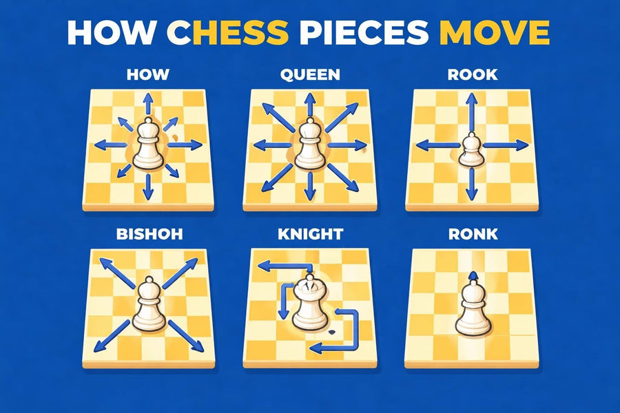 Chess Piece Moves Cheat Sheet: Complete Guide 2026
