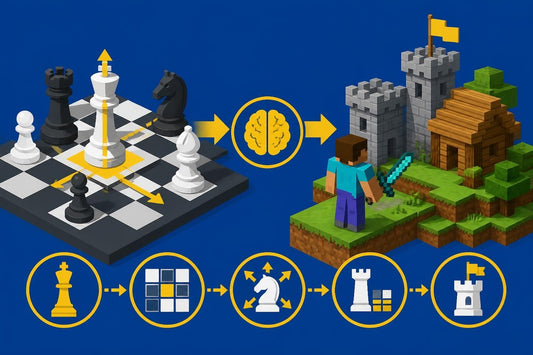Minecraft Chess: Merging Block Worlds with Strategic Play