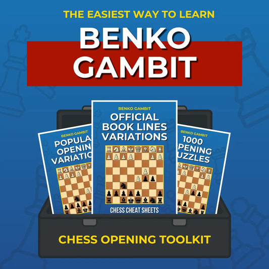 Benko Gambit - Complete Chess Opening Toolkit | Opening Guides and Puzzles