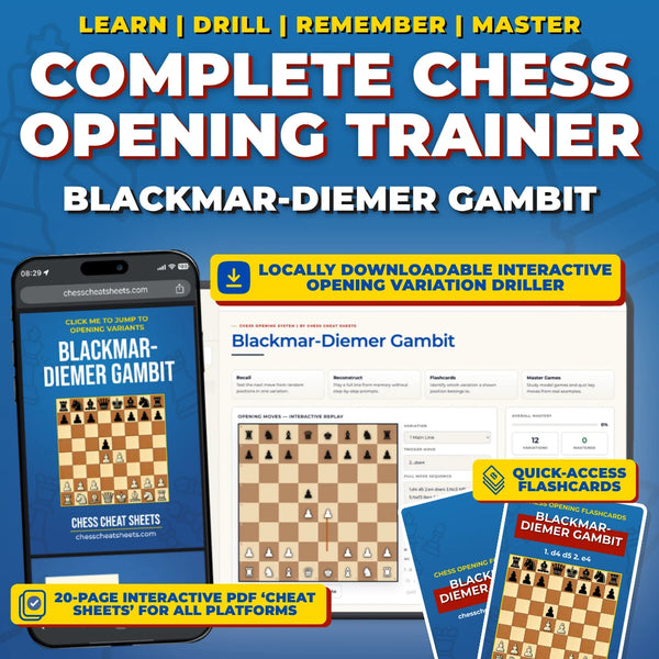 Opening Trainer Blackmar Diemer Gambit