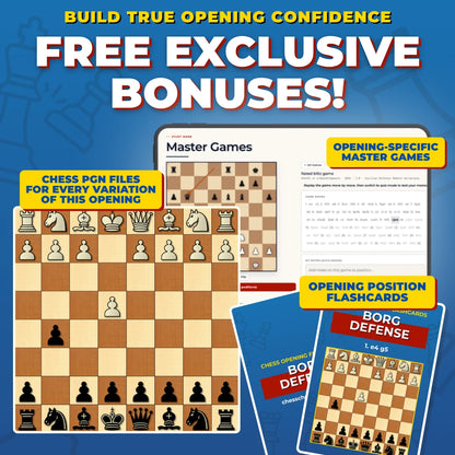 Borg Defense Free Bonuses - Master Games, Flashcards, and PGNs