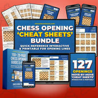 The Full Chess Opening Cheat Sheets Bundle
