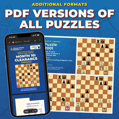 Clearance Tactics Mastery: The 30-Day Training System For Chess Improvement (Chess Tactics Mastery)