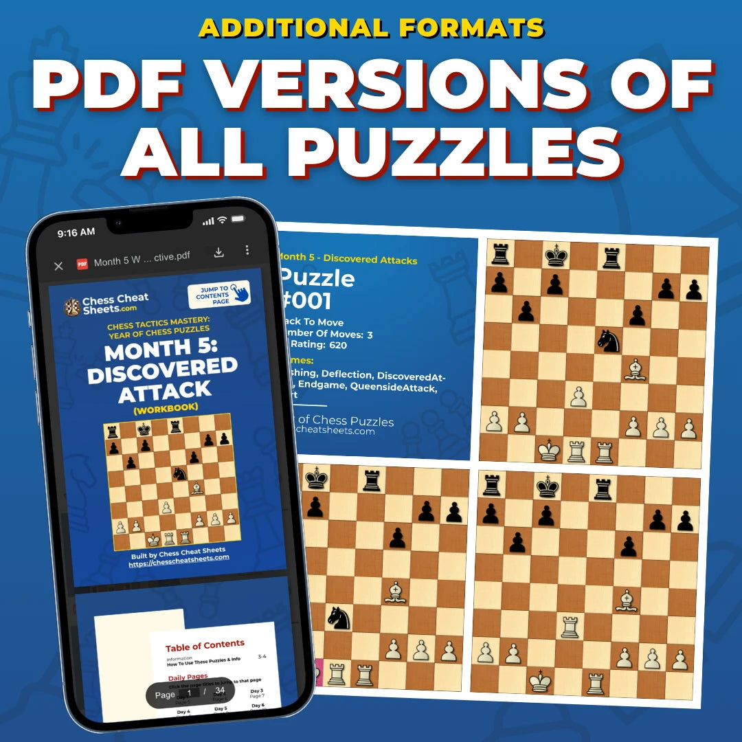 Discovered Attack Tactics Mastery: The 30-Day Training System For Chess Improvement (Chess Tactics Mastery)