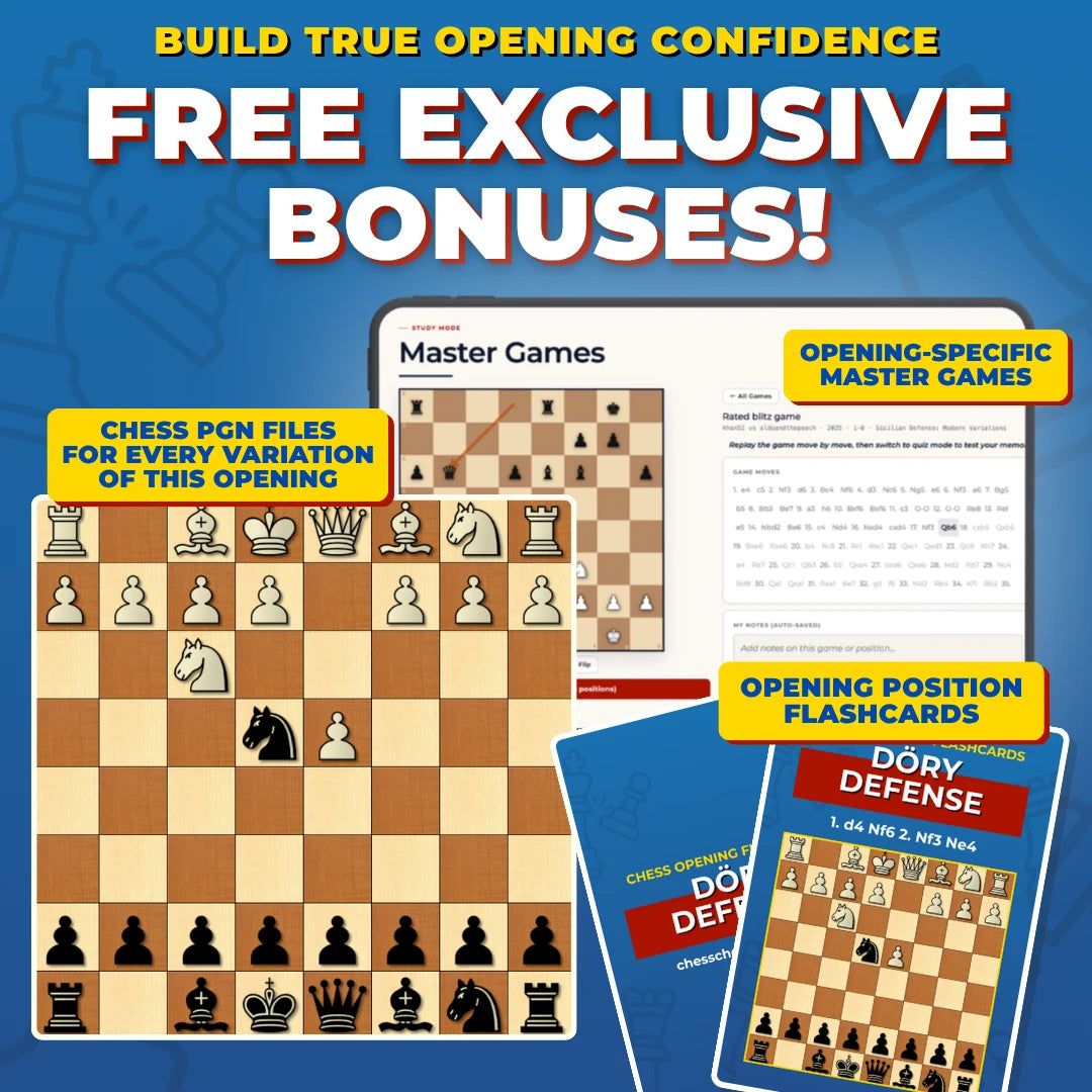 Dory Defense Free Bonuses - Master Games, Flashcards, and PGNs