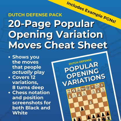 Dutch Defense - Complete Chess Opening Toolkit | Opening Guides and Puzzles