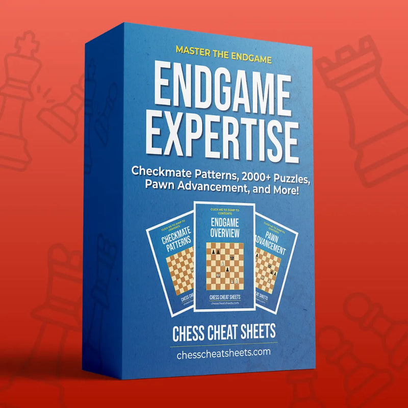 Endgame Expertise Collection - Master The Endgame With This Collection Of Cheat Sheets, Resources, and Endgame Puzzles Chess Cheat Sheets