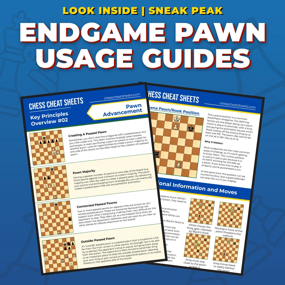The Ultimate Chess Mastery Bundle (Full Library) - All Opening Cheat Sheets, Puzzles, Endgame Guides, and Bonuses!