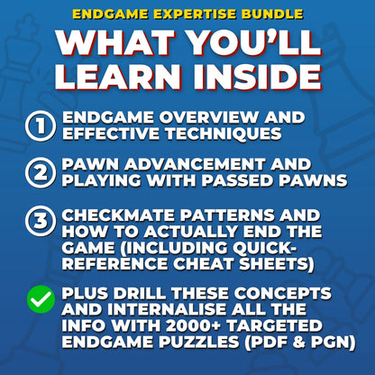 Endgame Expertise Collection - Cheat Sheets, Resources, and Endgame Puzzles