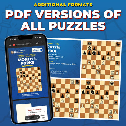 Fork Tactics Mastery: The 30-Day Training System For Chess Improvement (Chess Tactics Mastery)
