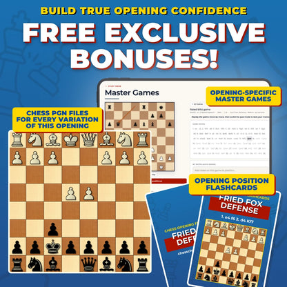 Fried Fox Defense Free Bonuses - Master Games, Flashcards, and PGNs