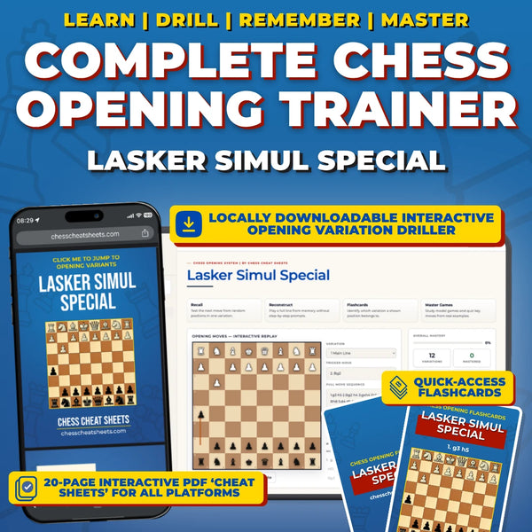Opening Trainer Lasker Simul Special