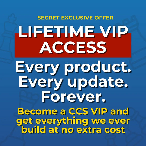 Lifetime VIP Access To All Current And Future Releases Chess Cheat Sheets