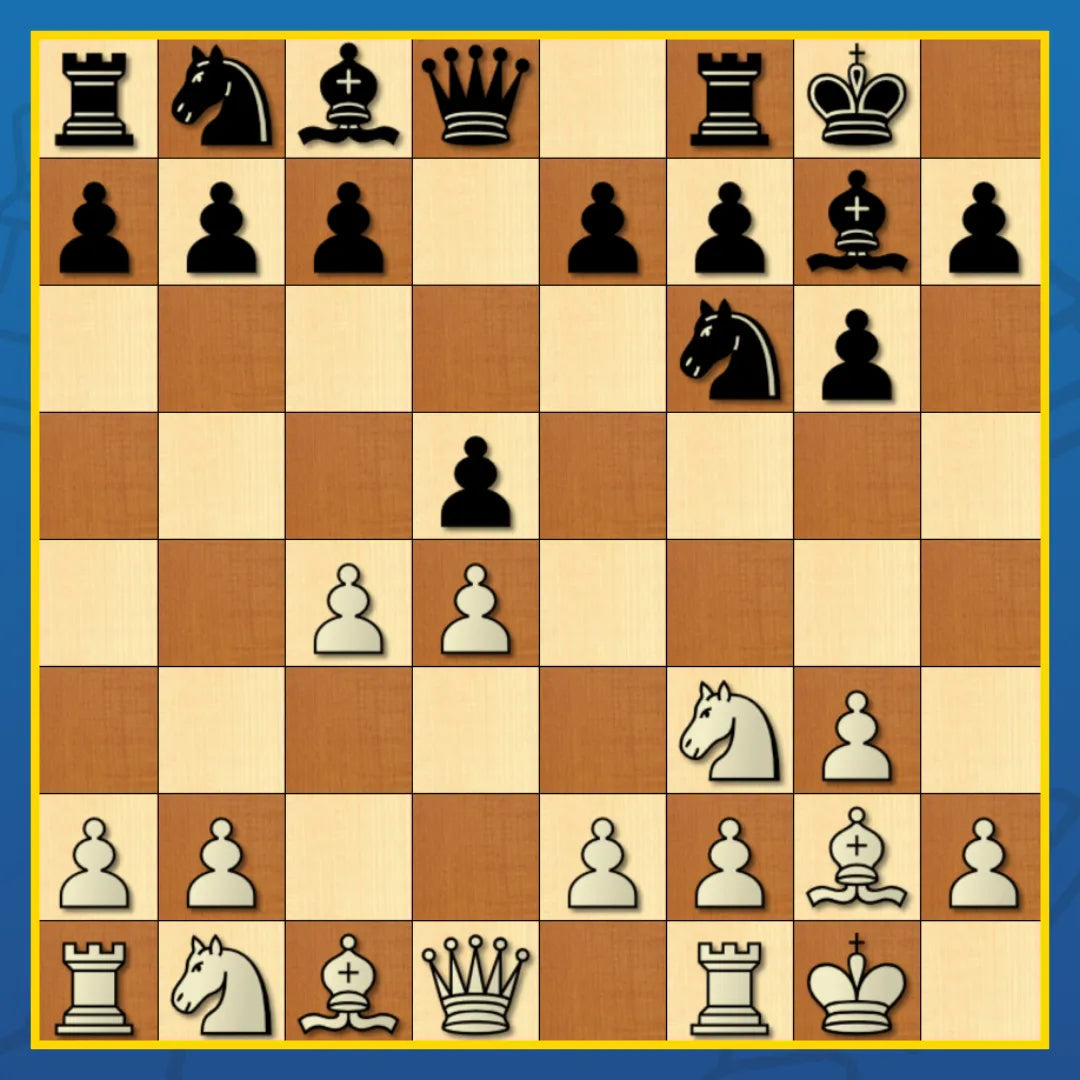 Neo-Grünfeld Defense: Classical Variation Defense - Chess Opening Cheat Sheet | Interactive And Printable Chess Opening Guide Chess Cheat Sheets