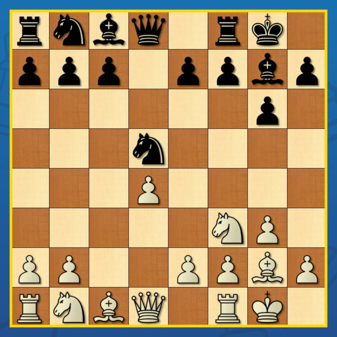 Neo-Grünfeld Defense: Delayed Exchange Variation - Chess Opening Cheat Sheet | Interactive And Printable Chess Opening Guide Chess Cheat Sheets