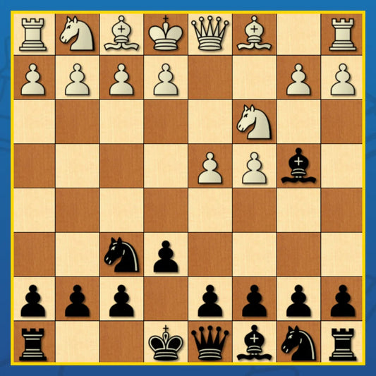 Nimzo-Indian Defense - Chess Opening Cheat Sheet | Interactive And Printable Chess Opening Guide Chess Cheat Sheets
