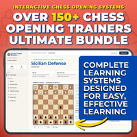 The Ultimate Chess Opening Learning System Bundle | 150+ Interactive Opening Trainers