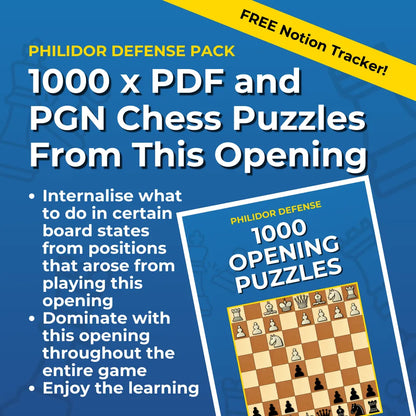 Philidor Defense - Complete Chess Opening Toolkit | Opening Guides and Puzzles