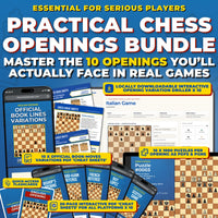 Practical Chess Openings Bundle - Exactly What You Need To Counter 10 Popular Openings