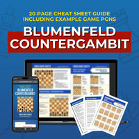 Blumenfeld Countergambit - Chess Opening Cheat Sheet | Interactive And Printable Chess Opening Guide Chess Cheat Sheets