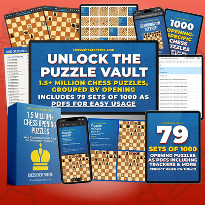 The Chess Opening Puzzle Vault: 1.5 Million+ Puzzles Sorted by Opening