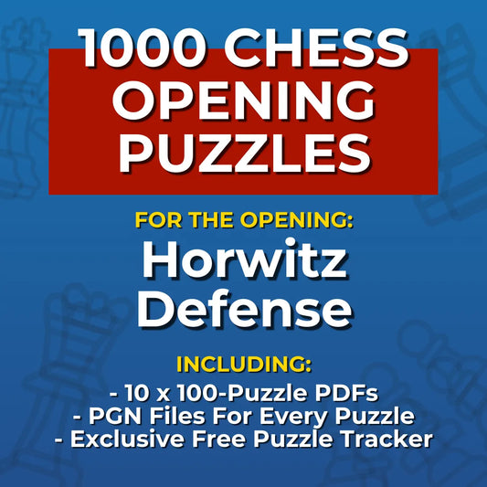 1000 Horwitz Defense Chess Opening Puzzles