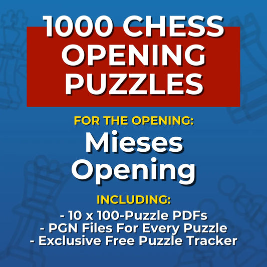 1000 Mieses Opening Chess Opening Puzzles