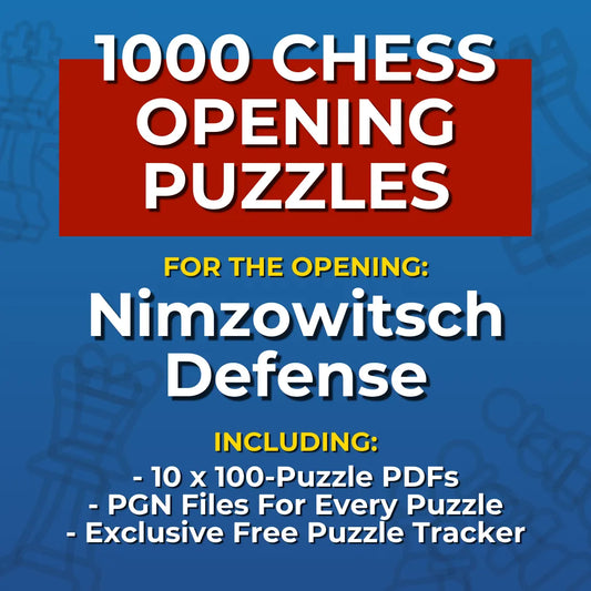 1000 Nimzowitsch Defense Chess Opening Puzzles