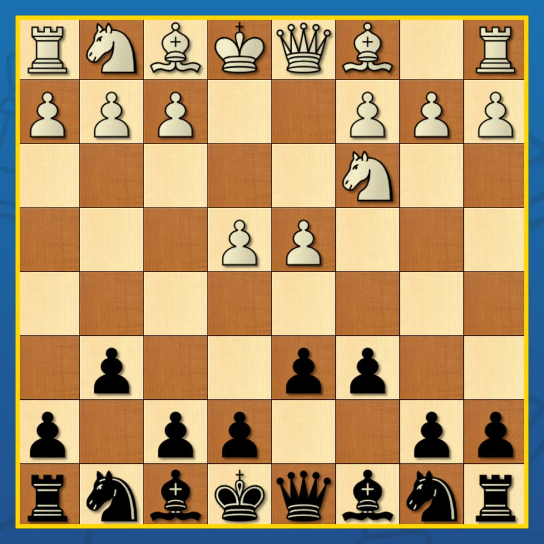 Rat Defense: Accelerated Gurgenidze - Chess Opening Cheat Sheet | Interactive And Printable Chess Opening Guide Chess Cheat Sheets