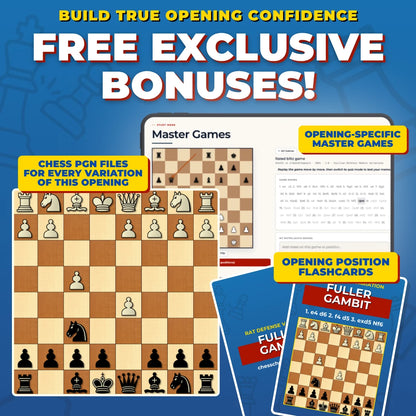 Rat Defense - Fuller Gambit Chess Opening Trainer & Learning System | Interactive And Printable Chess Opening Guide With Cheat Sheets