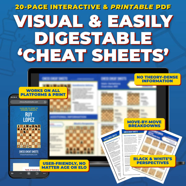 Ruy Lopez Chess Opening Cheat Sheet