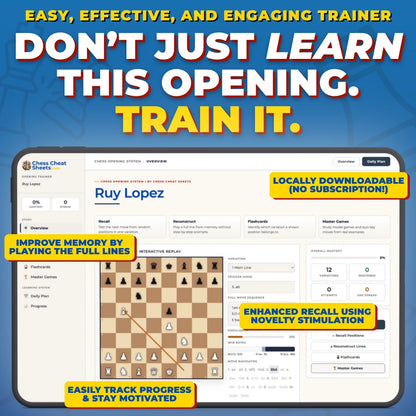 Ruy Lopez Interactive Chess Opening Variations Trainer