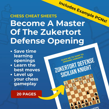 Zukertort Defense: Sicilian Knight Variation - Chess Opening Cheat Sheet | Interactive And Printable Chess Opening Guide Chess Cheat Sheets