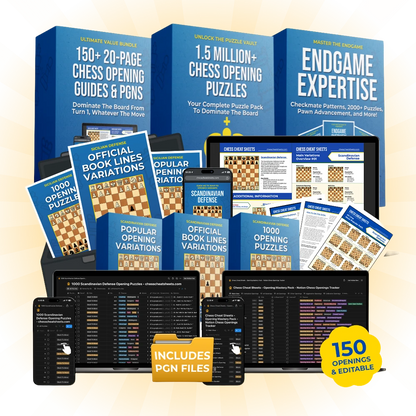 Lifetime Access To ALL Products - Past, Present, and Future | Chess Cheat Sheets Lifetime VIP