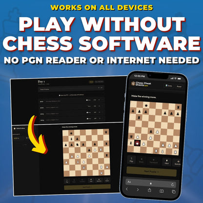 Chess Tactics Mastery: The 1-Year System For Guaranteed Chess Improvement - A Full Year Of Daily Chess Puzzles Grouped By Theme